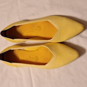 ROTHY’S The Point Sunshine Pointed Toe Slip On Flat Women's Size 8.5